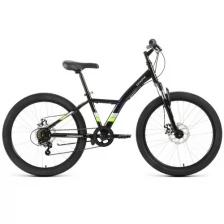 Велосипед FORWARD Dakota 24 2.0 D -22г. (черный-зеленый)